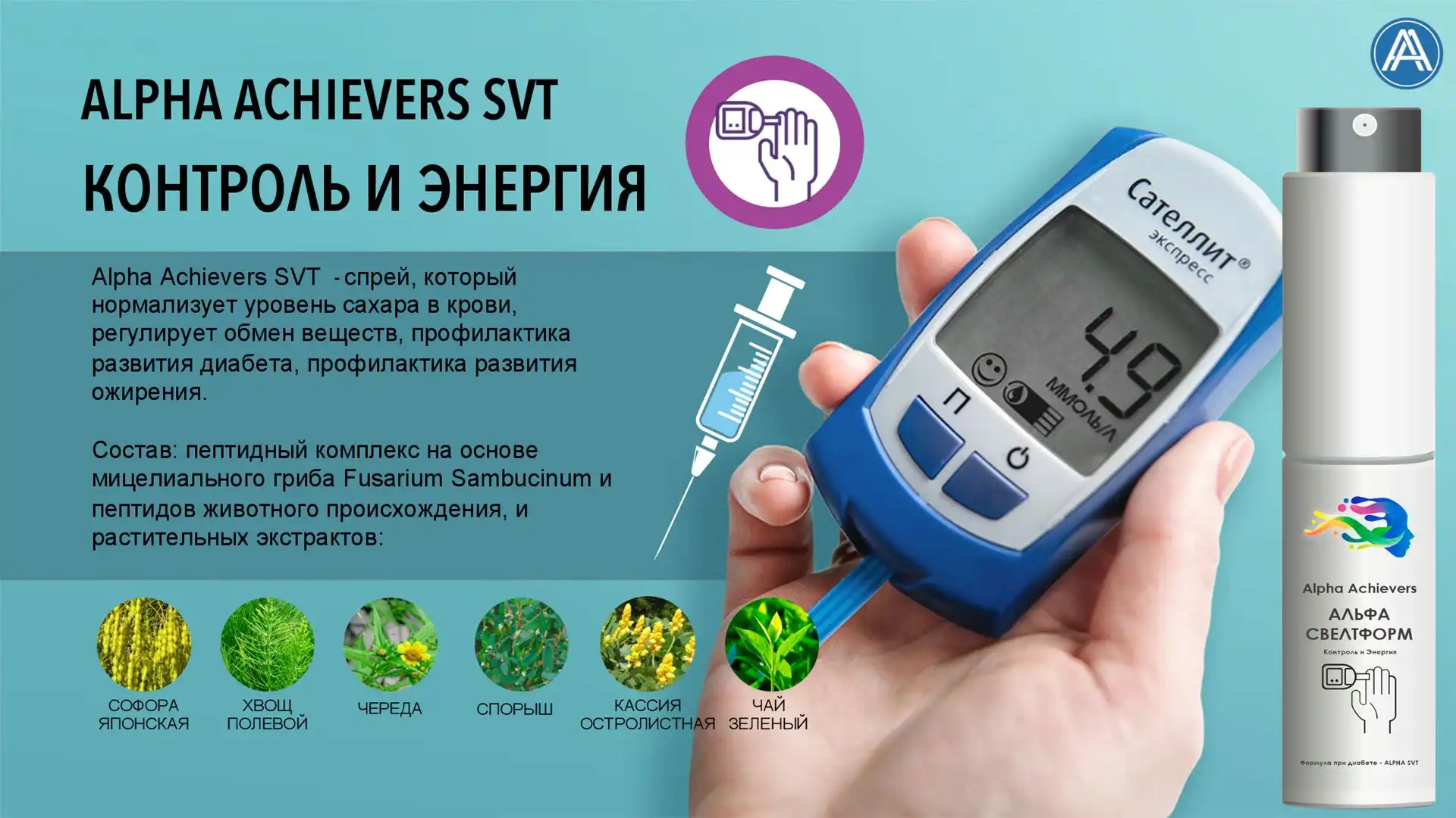 Alpha Achievers SVT- Профилактика развития Диабета